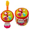 LEAN TOYS Cylinder Sensory Cube Interaktyvus formų rūšiuotuvas su šviesomis ir garsais - įvairiaspalvis (22659)