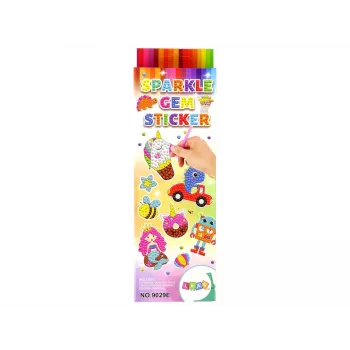 LEAN TOYS Diamond Embroidery Sticker Set Dinosaurs Mosaic