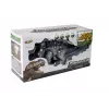 LEAN TOYS Dinozauras su baterija Triceratops Pilka