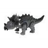 LEAN TOYS Dinozauras su baterija Triceratops Pilka