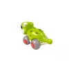 LEAN TOYS Dinozauras ant ratukų Žalia figūrėlė