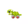 LEAN TOYS Dinozauras ant ratukų Žalia figūrėlė
