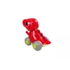 LEAN TOYS Dinozauras ant ratukų T-Rex Raudona figūrėlė