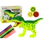 LEAN TOYS Dinozaurų projektorius su žymekliais ir šablonais