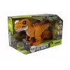 LEAN TOYS Dinozauras nuotoliniu valdymu R/C Bronzinis su garsu ir šviesa