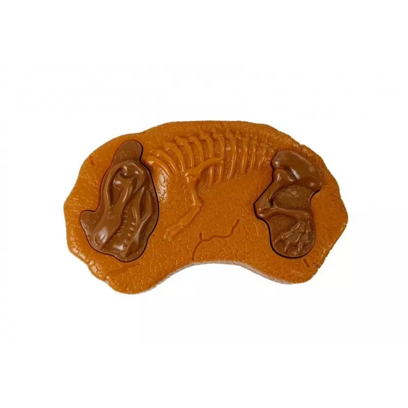 LEAN TOYS Dinozauras nuotoliniu valdymu R/C Bronzinis su garsu ir šviesa