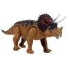LEAN TOYS Dinozauras Triceratops su baterijomis Geltonas