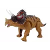 LEAN TOYS Dinozauras Triceratops su baterijomis Geltonas