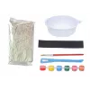 LEAN TOYS DIY Halloween Magnets Plaster Casts Pumpkin Kit
