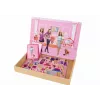 LEAN TOYS Doll Theme Educational Magnetic Puzzle Set