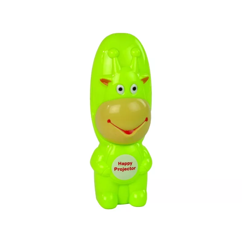 LEAN TOYS Piešimo projektorius su flomasteriais, žalias