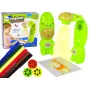 LEAN TOYS Piešimo projektorius su flomasteriais, žalias
