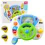 LEAN TOYS Vairavimo simuliatorius mokomasis vairas su interaktyviais garsais ir šviesomis