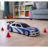 LEAN TOYS E46 nuotoliniu valdymu driftinis sportinis automobilis RC kūgiai 15 km/h 1:43