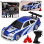 LEAN TOYS E46 nuotoliniu valdymu driftinis sportinis automobilis RC kūgiai 15 km/h 1:43