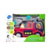 LEAN TOYS Ugdomoji interaktyvi gaisrinė mažiems vaikams su garsu ir šviesomis