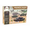 LEAN TOYS Educational Magnetic Puzzle Set - Land War Theme