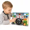 LEAN TOYS Educational Manipulative Board Simulator Steering Wheel Lights Sounds