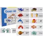 LEAN TOYS Edukacinis dėlionė Pasaulio vandenynai 10 jungčių