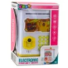 LEAN TOYS elektroninis seifas ATM taupyklė su PIN kodu vaikams Kapibara geltona