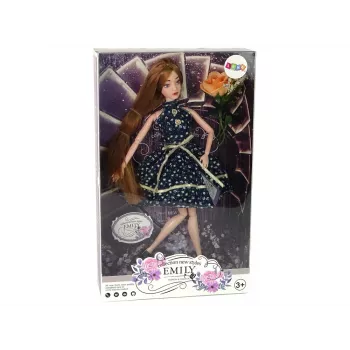 LEAN TOYS Emily vaikų mados šou lėlė
