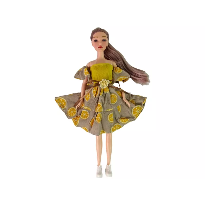 LEAN TOYS Emily Lėlė su Vėjo Malūno Katinu Vaikams