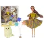 LEAN TOYS Emily Lėlė su Vėjo Malūno Katinu Vaikams