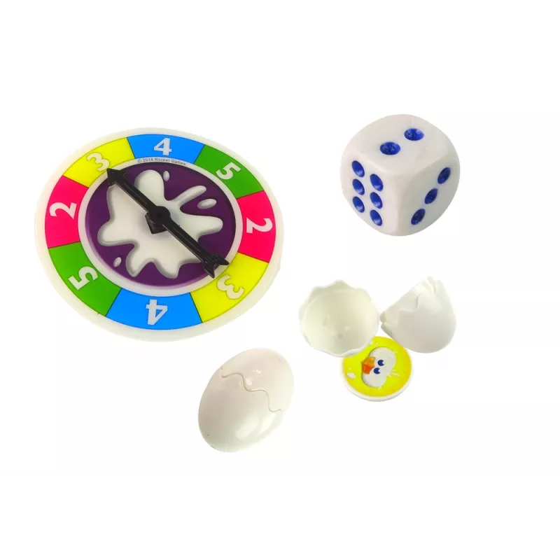 LEAN TOYS Family Arcade Game Screaming Egg Squeaking Hen Popping Egg