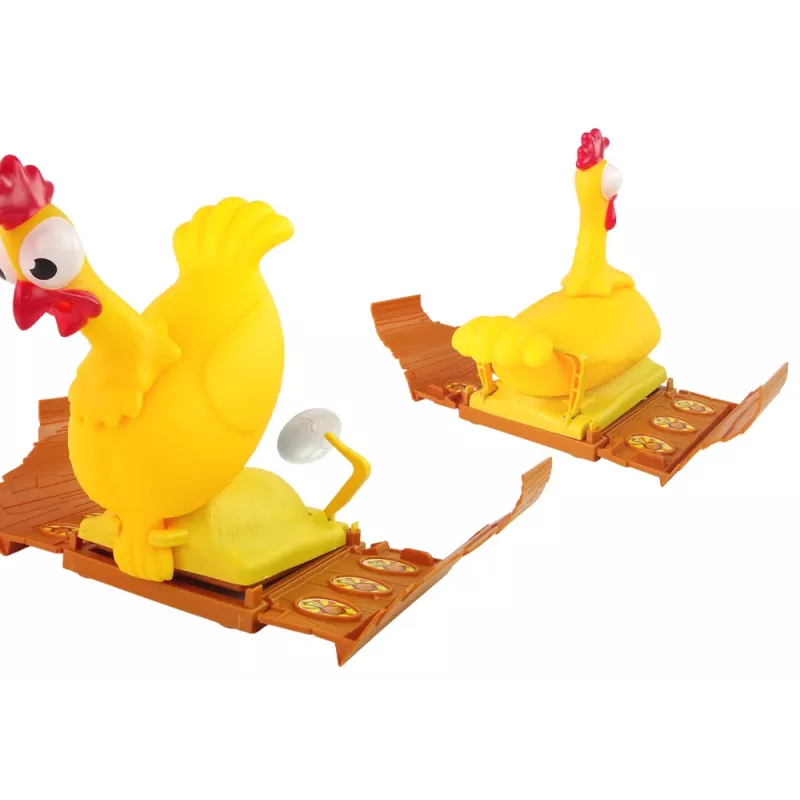 LEAN TOYS Family Arcade Game Screaming Egg Squeaking Hen Popping Egg