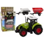 LEAN TOYS Ūkininko traktorius + 2 ūkio mašinos ūkio sunkvežimio rinkinys