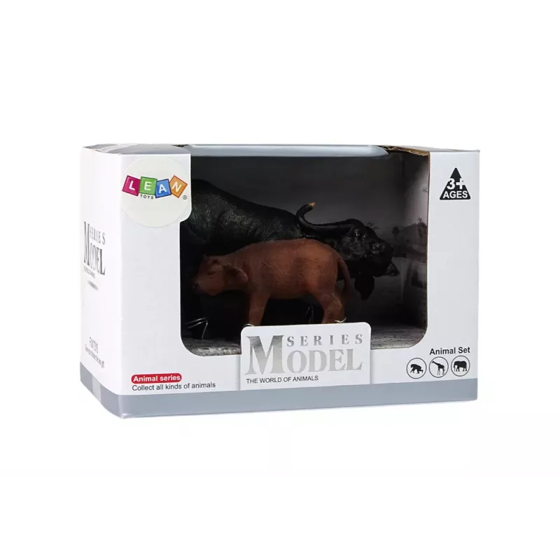 LEAN TOYS Figūrėlė Buffalo Calf African Zoo Animals