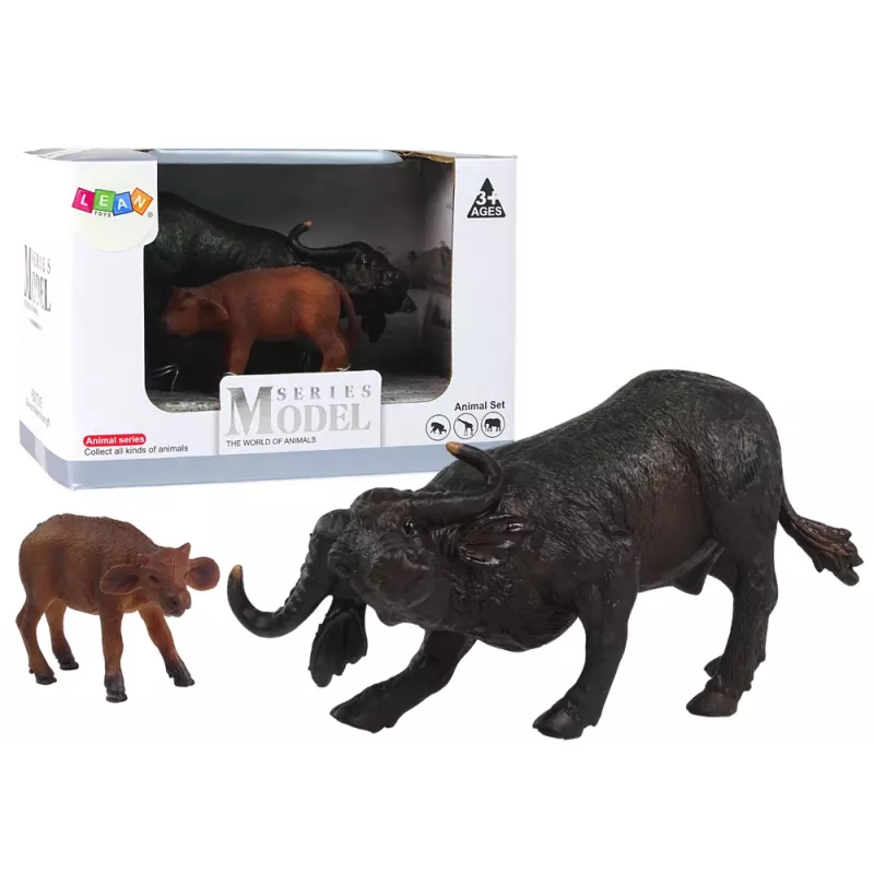 LEAN TOYS Figūrėlė Buffalo Calf African Zoo Animals