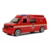 LEAN TOYS Fire Department Auto su virvele, šviesomis ir garsu