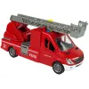 LEAN TOYS Gaisrinis automobilis raudonas Vandens garsai Šviesos