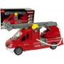 LEAN TOYS Gaisrinis automobilis raudonas Vandens garsai Šviesos