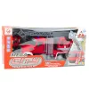 LEAN TOYS Gaisrinis automobilis su strėle ir vandens purškimo funkcija 1:24 RC transporto priemonė