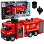 LEAN TOYS gaisrinis automobilis su vandens funkcija, metaline kabina, šviesomis, garsais 1:12