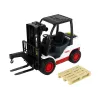 LEAN TOYS Šakinis krautuvas su judančiu šakiniu keltuvu