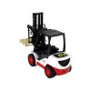 LEAN TOYS Šakinis krautuvas su judančiu šakiniu keltuvu