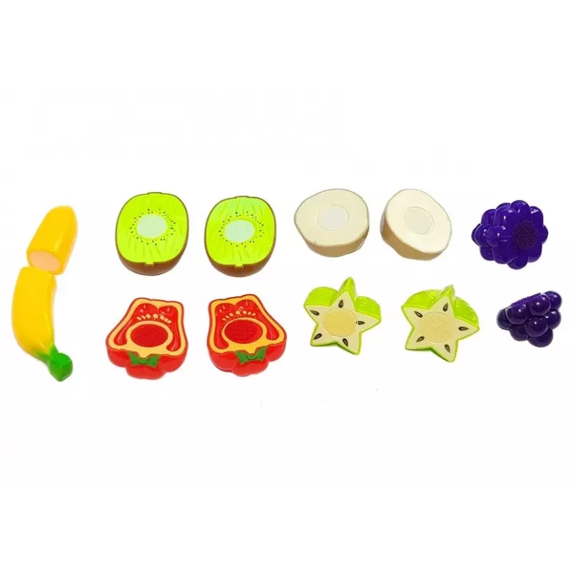 LEAN TOYS Vaisių ir daržovių pjaustymo rinkinys