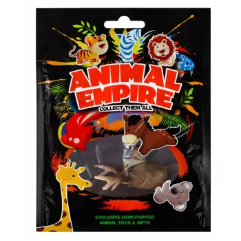 LEAN TOYS Žiedinis žaislas lavinantis Gyvūnai Elnias