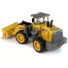 LEAN TOYS Didysis ekskavatorius R/C krautuvas nuotoliniu valdymu, 360 laipsnių sukimasis, LED šviesos