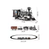 LEAN TOYS Huge Train with Sound, Lights and Smoke 206.5 cm x 153.5 cm