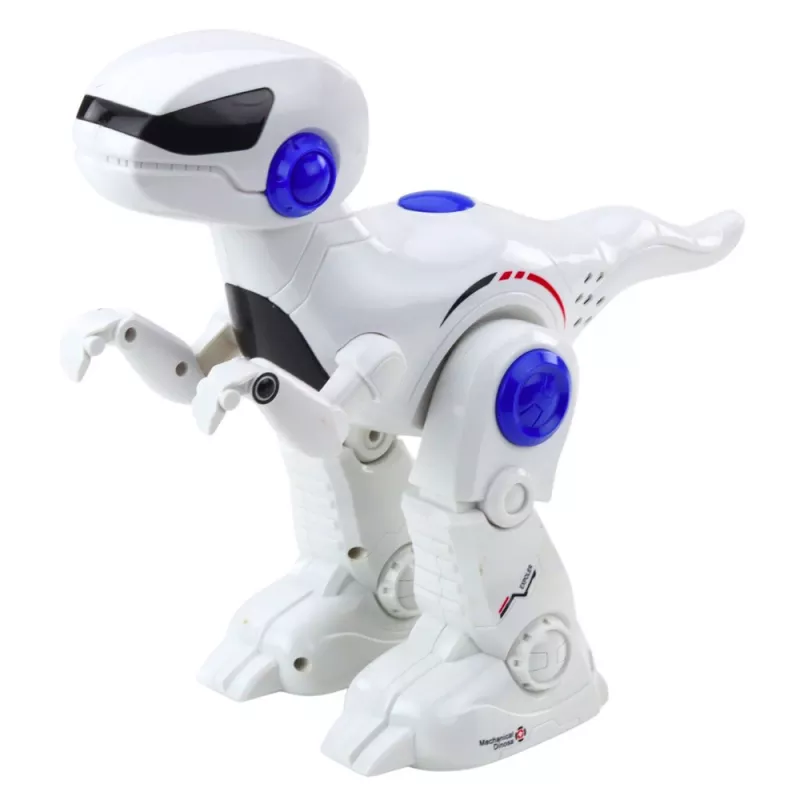 LEAN TOYS išmanusis RC dinozauras robotas nuotoliniu būdu valdomas tiranozauras – 2,4 GHz, LED akys, riaumojimo garsai