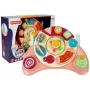 LEAN TOYS Interaktyvus kūdikių skydelio žaislas Muzika Gyvūnėliai Rožinis