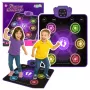 LEAN TOYS Interaktyvus šokių kilimėlis vaikams su Bluetooth 5.0, 5 žaidimo režimais ir 3 kalbomis