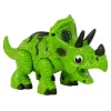 LEAN TOYS Interaktyvus Dinozauras Triceratops Garo Vandens Garsas Žalias