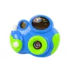 LEAN TOYS Interaktyvus fotoaparatas kūdikiams su šviesos ir garso melodijomis, mėlyna spalva