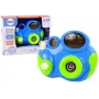 LEAN TOYS Interaktyvus fotoaparatas kūdikiams su šviesos ir garso melodijomis, mėlyna spalva