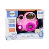 LEAN TOYS Interaktyvus fotoaparatas kūdikiams su šviesos ir garso melodijomis, spalva rožinė